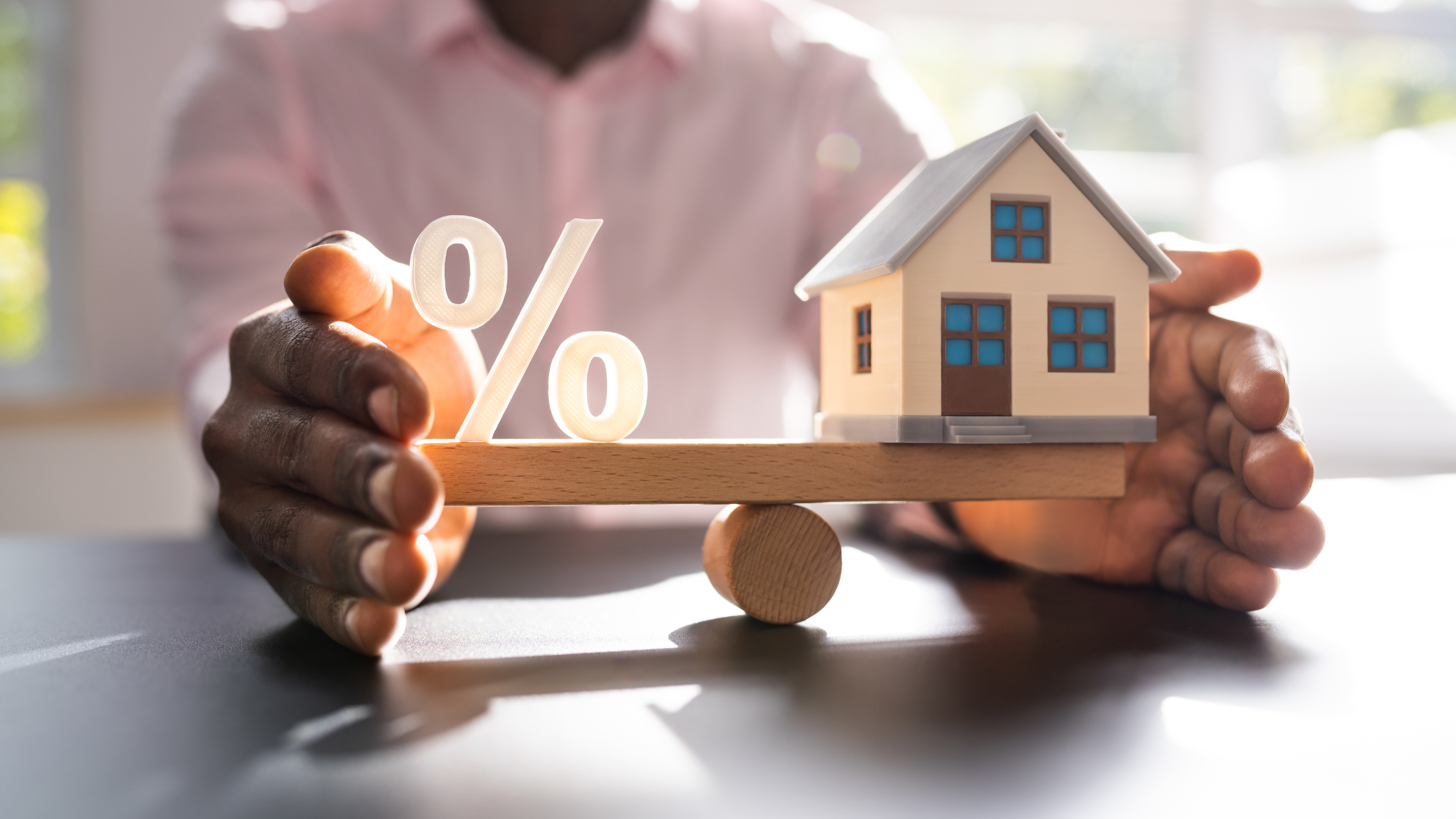 Man weighing the difference between personal and home equity loans